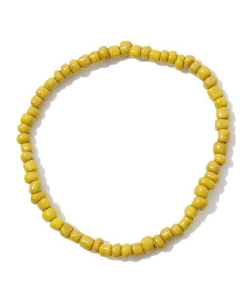 coen(コーエン)の「カラービーズブレスレット(ブレスレット・レディース・ブラック/ナチュラル/ブラウン/レッド/オレンジ/イエロー/ライム/ターコイズブルー/その他1/その他2/その他3/その他4・フリー)」の7枚目の写真