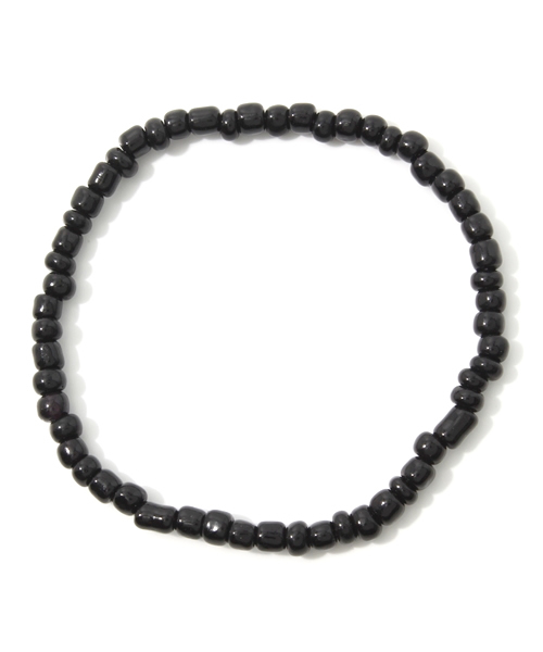 coen(コーエン)の「カラービーズブレスレット(ブレスレット・レディース・ブラック/ナチュラル/ブラウン/レッド/オレンジ/イエロー/ライム/ターコイズブルー/その他1/その他2/その他3/その他4・フリー)」の2枚目の写真