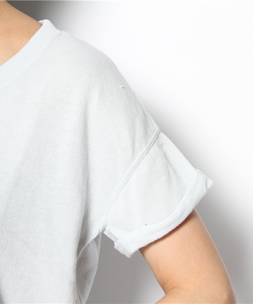 Another Edition（アナザーエディション）の「■AE ウラケ  S/SL PO ◆（Tシャツ/カットソー・レディース・ホワイト/イエロー/ライトブルー・フリー）」の8枚目の写真