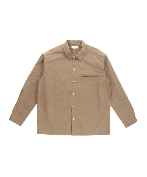 BEAUTY&YOUTH UNITED ARROWS(ビューティーアンドユースユナイテッドアローズ)の「BY グラフチェック レギュラーカラー シャツ о(シャツ/ブラウス・メンズ・ロイヤルブルー/ベージュ・X-LARGE/MEDIUM/SMALL/LARGE)」の4枚目の写真