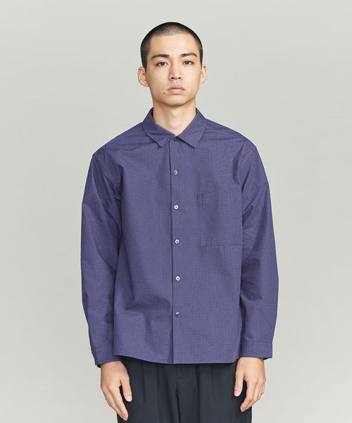 BEAUTY&YOUTH UNITED ARROWS(ビューティーアンドユースユナイテッドアローズ)の「BY グラフチェック レギュラーカラー シャツ о(シャツ/ブラウス・メンズ・ロイヤルブルー/ベージュ・X-LARGE/MEDIUM/SMALL/LARGE)」の12枚目の写真