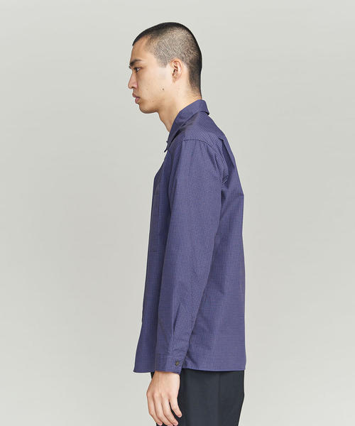 BEAUTY&YOUTH UNITED ARROWS(ビューティーアンドユースユナイテッドアローズ)の「BY グラフチェック レギュラーカラー シャツ о(シャツ/ブラウス・メンズ・ロイヤルブルー/ベージュ・X-LARGE/MEDIUM/SMALL/LARGE)」の11枚目の写真