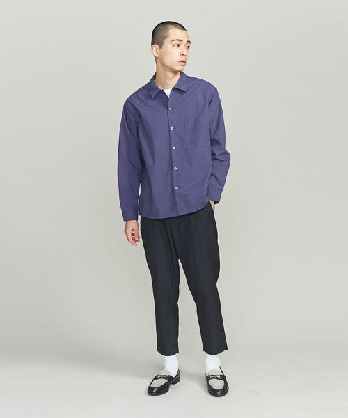 BEAUTY&YOUTH UNITED ARROWS(ビューティーアンドユースユナイテッドアローズ)の「BY グラフチェック レギュラーカラー シャツ о(シャツ/ブラウス・メンズ・ロイヤルブルー/ベージュ・X-LARGE/MEDIUM/SMALL/LARGE)」の10枚目の写真