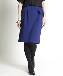 NANO universe | ペプラムフリルペンシルスカート(スカート)