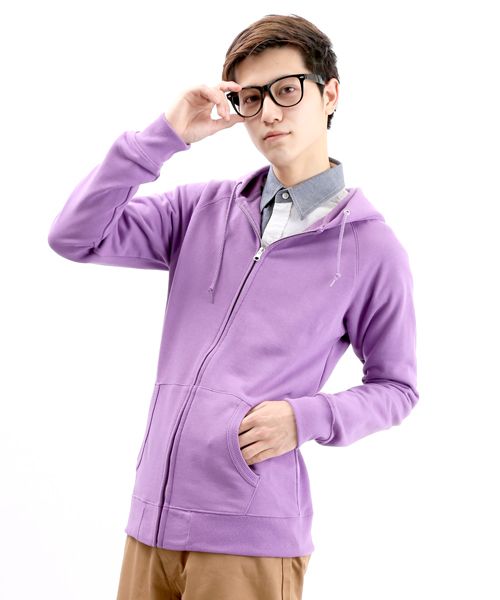 WEGO（ウィゴー）の「WEGO/カラーZIPパーカー（パーカー・メンズ・杢グレー/グリーン系その他/パープル/レッド/ネイビー/ブルー系その他/ブルー/ターコイズブルー/オフホワイト/ブラック/グリーン・SMALL/LARGE/MEDIUM）」の21枚目の写真