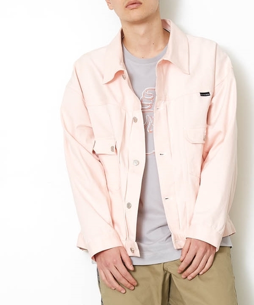 EXTREMEZ エクストリームズ / COLOR STITCHING BIG BLOUSON カラーステッチ ビックシルエット ストレッチデニムジャケット EZB0190002 EXTREMEZ エクストリームズ / COLOR STITCHING BIG BLOUSON カラーステッチ ビックシルエット ストレッチデニムジャケット EZB0190002