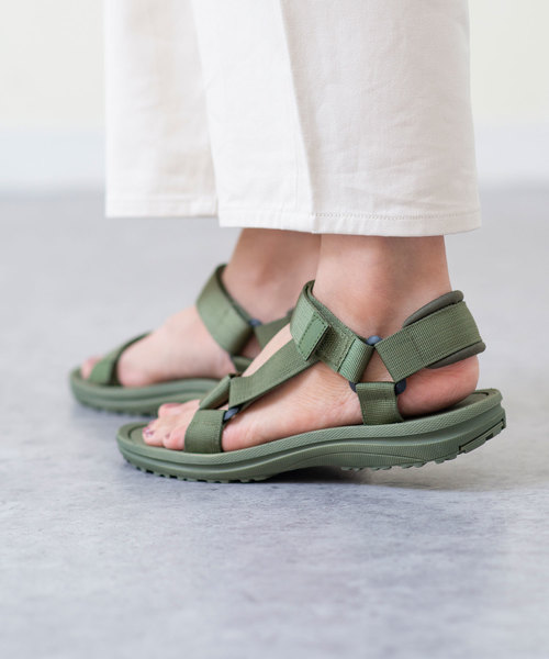 menue（メヌエ）の「シンプル ベルクロ スポーツサンダル（サンダル・レディース・ブラック/カーキ/ホワイト系その他/ピンクベージュ・23.0cm/24.0cm/25.0cm/26.0cm/27.0cm/22.0cm/18.0cm/19.0cm/20.0cm/21.0cm）」の17枚目の写真