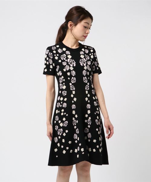 Kenzo ケンゾー の Cheongsam Flower Knit Dress ワンピース Wear