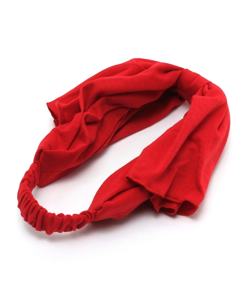 WEGO(ウィゴー)の「WEGO/ボリュームリボンターバン(ヘアバンド・レディース・ブラック/ライトグレー/ネイビー/パープル/レッド・FREE)」の5枚目の写真