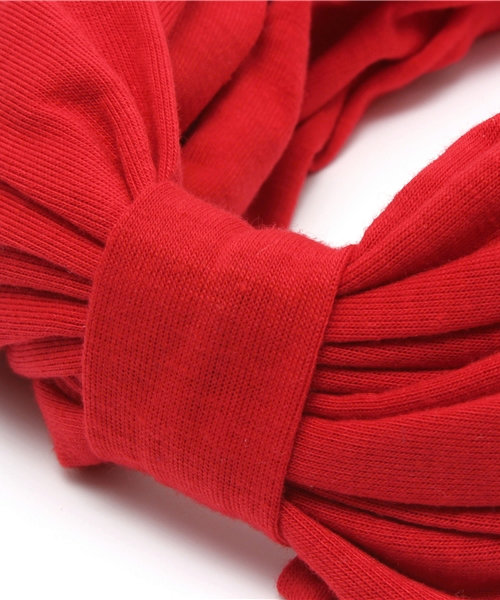 WEGO(ウィゴー)の「WEGO/ボリュームリボンターバン(ヘアバンド・レディース・ブラック/ライトグレー/ネイビー/パープル/レッド・FREE)」の7枚目の写真