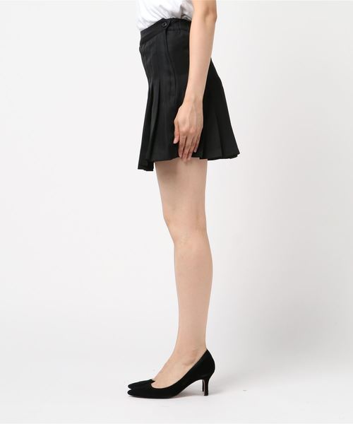 WEGO（ウィゴー）の「WEGO/無地プリーツミニスカート（スカート・レディース・ブラック/ネイビー/パープル・X-SMALL/MEDIUM/SMALL/LARGE）」の16枚目の写真