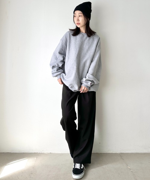 セール】【Champion Authentic sweatshirt】チャンピオン クルー