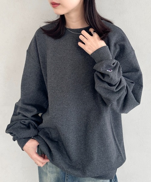 セール】【Champion Authentic sweatshirt】チャンピオン クルーネック