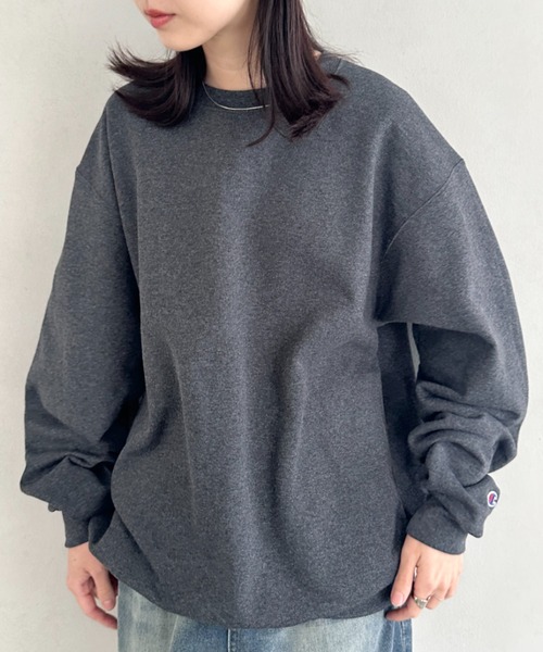 セール】【Champion Authentic sweatshirt】チャンピオン クルーネック
