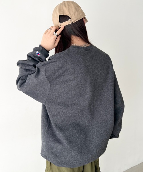 セール】【Champion Authentic sweatshirt】チャンピオン クルーネック