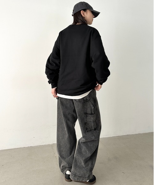 セール】【Champion Authentic sweatshirt】チャンピオン クルーネック