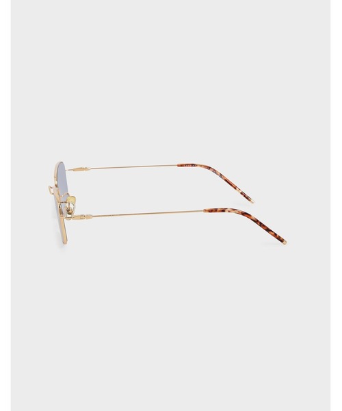 CHARLES & KEITH(チャールズ & キース)の「アセテート レクタングラーサングラス / Acetate Rectangular Sunglasses(サングラス・レディース・グリーン/ブルー・FREE)」の7枚目の写真