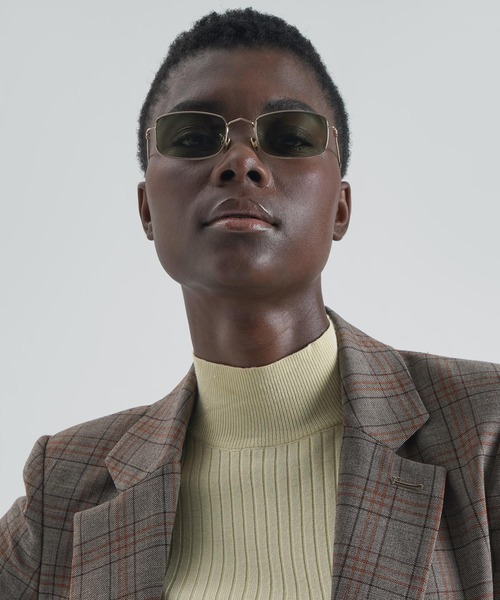 CHARLES & KEITH(チャールズ & キース)の「アセテート レクタングラーサングラス / Acetate Rectangular Sunglasses(サングラス・レディース・グリーン/ブルー・FREE)」の10枚目の写真