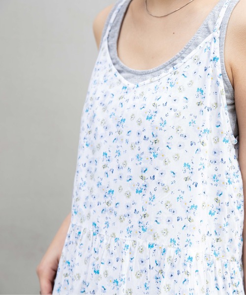 flower(フラワー)の「トゥインクルブルームワンピース(ワンピース・レディース・アイボリー/ブラック・FREE)」の6枚目の写真