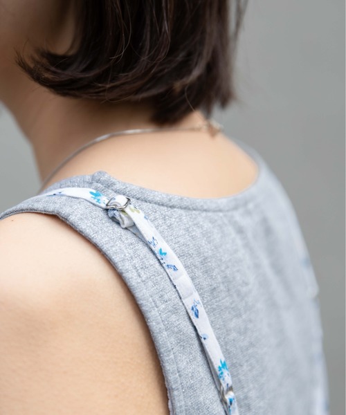 flower(フラワー)の「トゥインクルブルームワンピース(ワンピース・レディース・アイボリー/ブラック・FREE)」の8枚目の写真