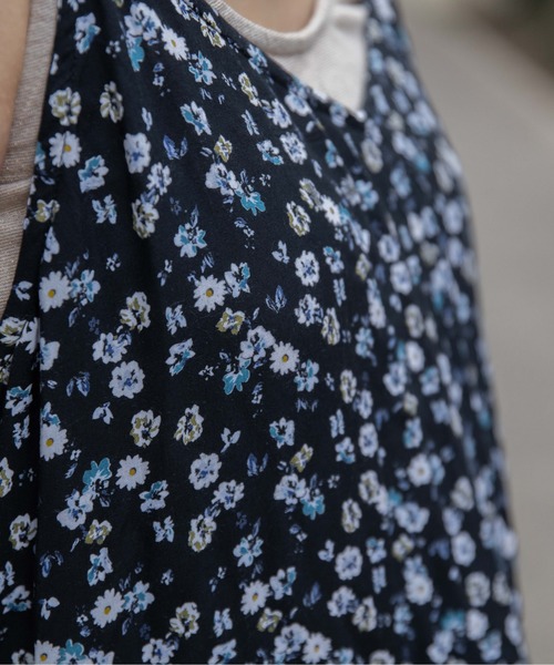 flower(フラワー)の「トゥインクルブルームワンピース(ワンピース・レディース・アイボリー/ブラック・FREE)」の10枚目の写真