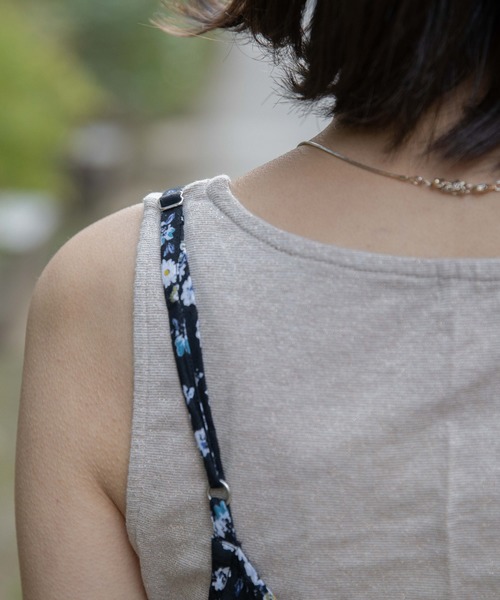 flower(フラワー)の「トゥインクルブルームワンピース(ワンピース・レディース・アイボリー/ブラック・FREE)」の5枚目の写真