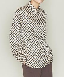 ASTRAET | ＜ASTRAET（アストラット）＞オプティカル ブザム シャツ(シャツ/ブラウス)