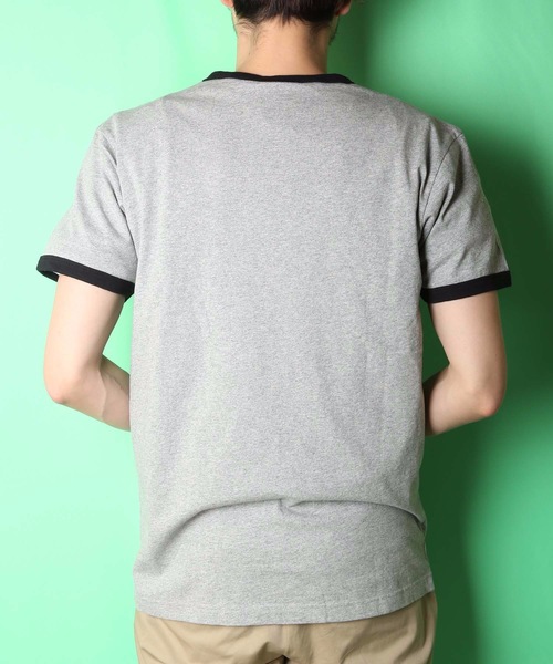Champion(チャンピオン)の「【CHAMPION/チャンピオン】スクリプトロゴリンガーTシャツ C8-R329 ブランドロゴ プリント(Tシャツ/カットソー・メンズ・ホワイト/ブラック/グレー/レッド/ブルー/レッド系その他・MEDIUM/X-LARGE/LARGE)」の13枚目の写真