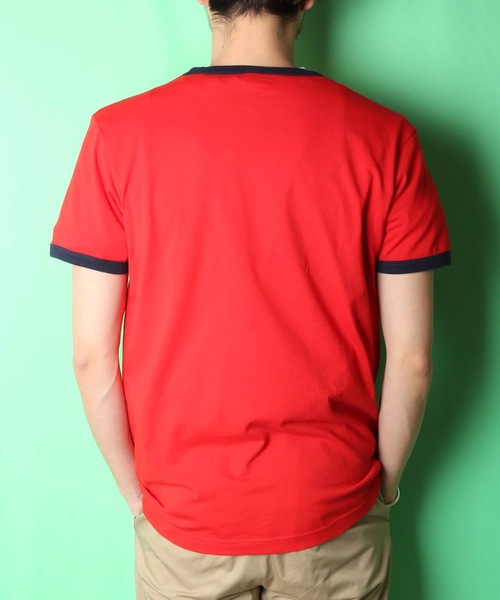 Champion(チャンピオン)の「【CHAMPION/チャンピオン】スクリプトロゴリンガーTシャツ C8-R329 ブランドロゴ プリント(Tシャツ/カットソー・メンズ・ホワイト/ブラック/グレー/レッド/ブルー/レッド系その他・MEDIUM/X-LARGE/LARGE)」の21枚目の写真