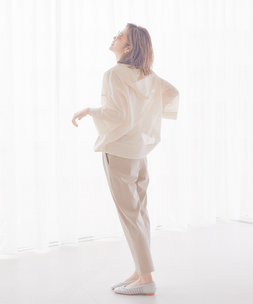 PICHE ABAHOUSE（ピシェ アバハウス）の「メッシュスクエアフラットシューズ（パンプス・レディース・アイボリー/ブロンズ/グリーン/シルバー・37/34/36/35/39/38/40）」の21枚目の写真