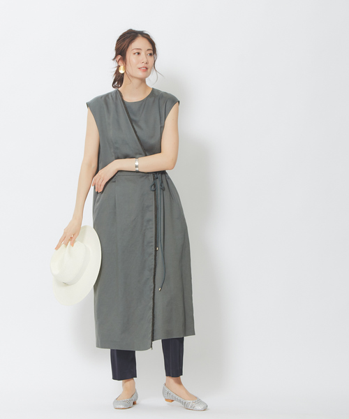 PICHE ABAHOUSE（ピシェ アバハウス）の「メッシュスクエアフラットシューズ（パンプス・レディース・アイボリー/ブロンズ/グリーン/シルバー・37/34/36/35/39/38/40）」の22枚目の写真