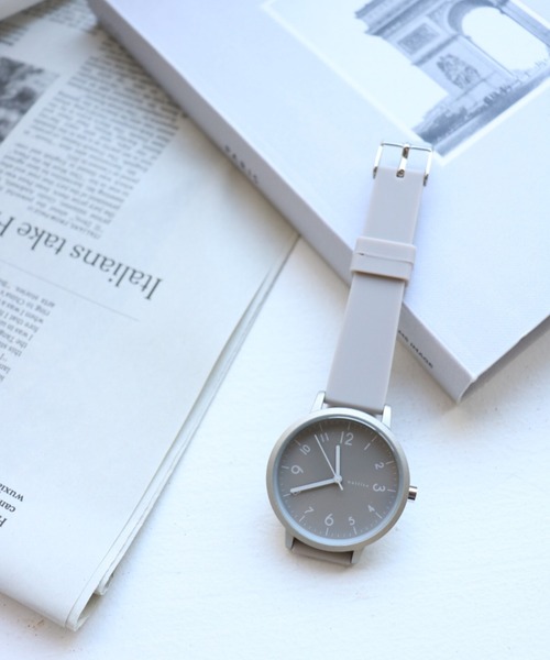 nattito/ナティート〉Silicon Color Watch/シリコンカラーウォッチ