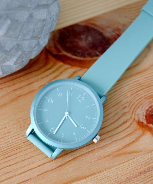 nattito(ナティート)の「〈nattito/ナティート〉Silicon Color Watch/シリコンカラーウォッチ ソダー(アナログ腕時計・レディース・ホワイト/ブラック/グレー/ピンク/ブルー/ベージュ/ライラック/ブラウン/ミント・38/28)」の18枚目の写真