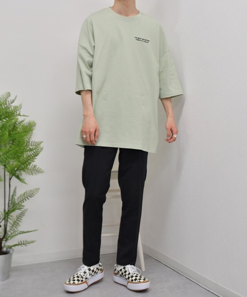 kutir(クティール)の「古着ガールプリントロゴTシャツ(Tシャツ/カットソー・メンズ・ホワイト/チャコールグレー/パープル/ライトグリーン・SMALL/MEDIUM/LARGE)」の21枚目の写真