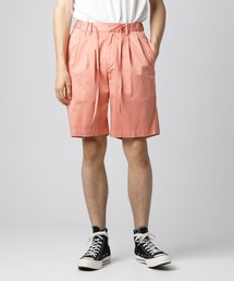 VANQUISH（ヴァンキッシュ）の「VANQUISH / ヴァンキッシュ 高密度タックワイド ショートパンツ（その他パンツ）」