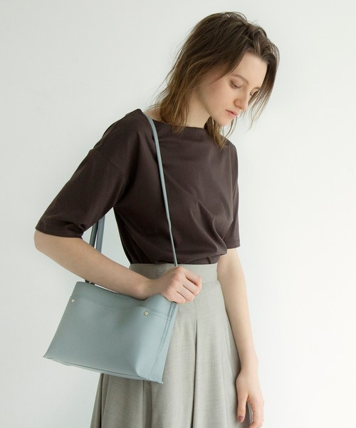 レザー調バイカラーミニショルダーバッグ ショルダーバッグ Opaque Clip オペークドットクリップ のファッション通販 Zozotown