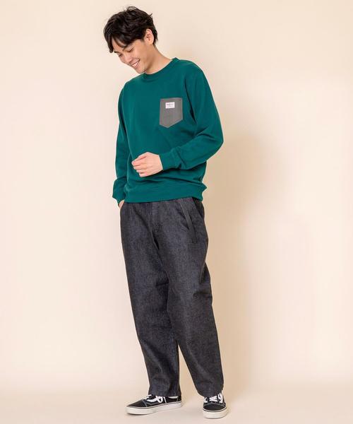 coen(コーエン)の「ワイドデニムパンツ(デニムパンツ・メンズ・ネイビー/ブラック・X-LARGE/LARGE/MEDIUM/SMALL)」の21枚目の写真