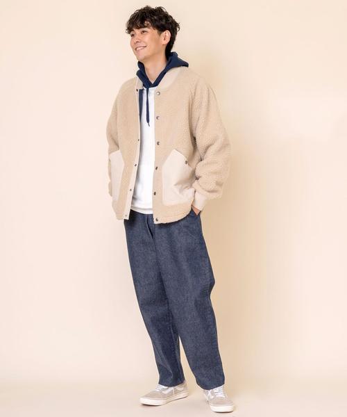 coen(コーエン)の「ワイドデニムパンツ(デニムパンツ・メンズ・ネイビー/ブラック・X-LARGE/LARGE/MEDIUM/SMALL)」の15枚目の写真