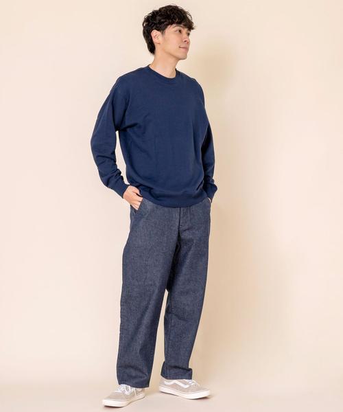 coen(コーエン)の「ワイドデニムパンツ(デニムパンツ・メンズ・ネイビー/ブラック・X-LARGE/LARGE/MEDIUM/SMALL)」の16枚目の写真