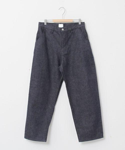 coen(コーエン)の「ワイドデニムパンツ(デニムパンツ・メンズ・ネイビー/ブラック・X-LARGE/LARGE/MEDIUM/SMALL)」の11枚目の写真