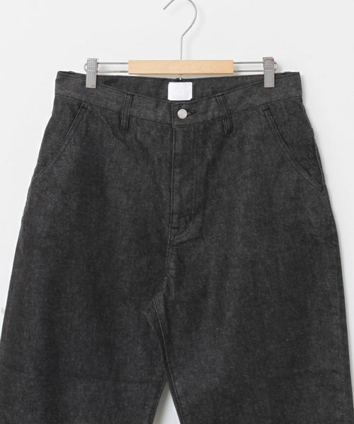 coen(コーエン)の「ワイドデニムパンツ(デニムパンツ・メンズ・ネイビー/ブラック・X-LARGE/LARGE/MEDIUM/SMALL)」の4枚目の写真