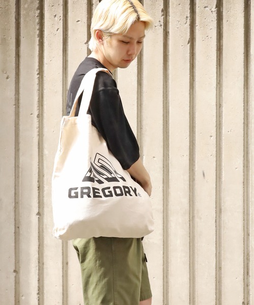 GREGORY（グレゴリー）の「GREGORY/グレゴリー COTTON CANVAS TOTE キャンバストートバッグ A4サイズ収納可能（トートバッグ・メンズ・ブラック/ブルー・FREE）」の15枚目の写真