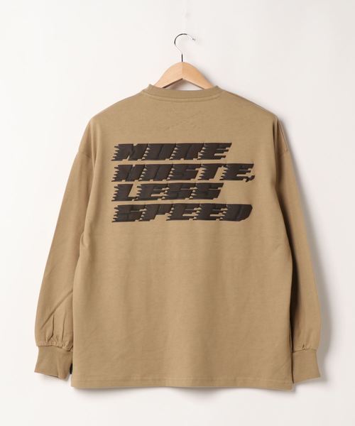 NO WAY(ノーウェイ)の「/SUPER THANKS/MORE HASTE LESS SPEED BIC LONG T-SHIRT(Tシャツ/カットソー・レディース・ホワイト/ブラック/ベージュ・SMALL/MEDIUM/LARGE)」の4枚目の写真