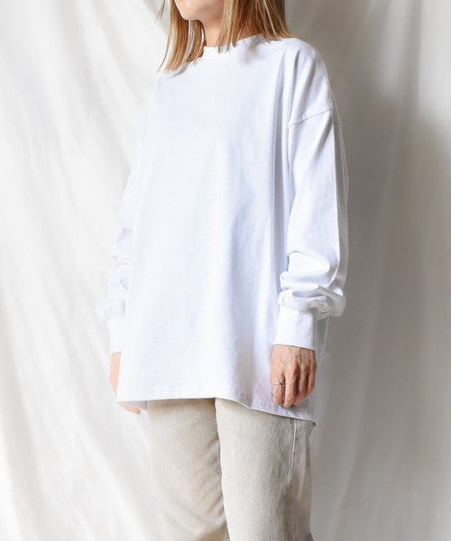 NO WAY(ノーウェイ)の「/SUPER THANKS/MORE HASTE LESS SPEED BIC LONG T-SHIRT(Tシャツ/カットソー・レディース・ホワイト/ブラック/ベージュ・SMALL/MEDIUM/LARGE)」の16枚目の写真