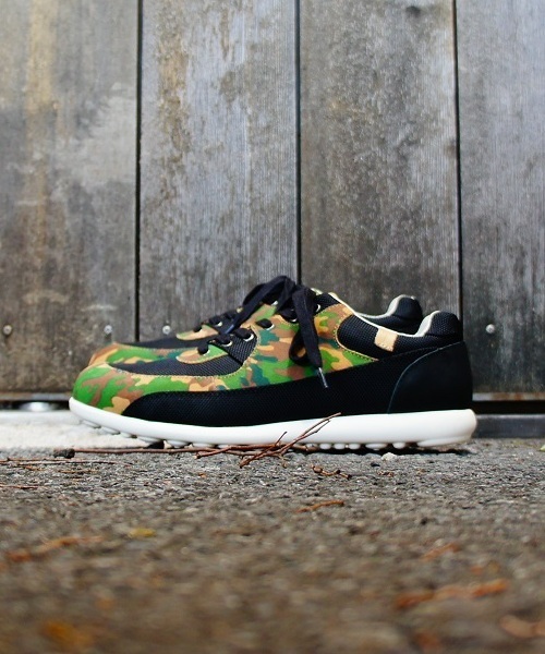 TIMAI（ティマイ）の「ユニセックス ティマイ カモフラ レオパード アニマル柄 TIMAI OHSHIN LTD TIHUD046（スニーカー・メンズ・ブラック/レオパード/カモフラージュ・24cm/25cm/23cm/27cm/26cm/29cm/28cm）」の16枚目の写真