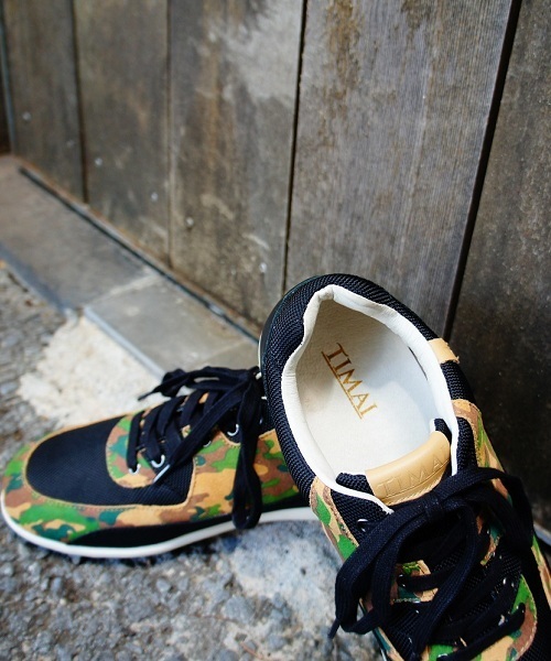 TIMAI（ティマイ）の「ユニセックス ティマイ カモフラ レオパード アニマル柄 TIMAI OHSHIN LTD TIHUD046（スニーカー・メンズ・ブラック/レオパード/カモフラージュ・24cm/25cm/23cm/27cm/26cm/29cm/28cm）」の17枚目の写真