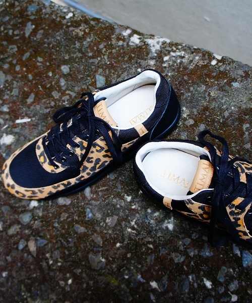 TIMAI（ティマイ）の「ユニセックス ティマイ カモフラ レオパード アニマル柄 TIMAI OHSHIN LTD TIHUD046（スニーカー・メンズ・ブラック/レオパード/カモフラージュ・24cm/25cm/23cm/27cm/26cm/29cm/28cm）」の6枚目の写真
