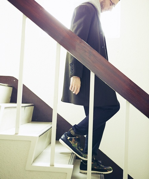 TIMAI（ティマイ）の「ユニセックス ティマイ カモフラ レオパード アニマル柄 TIMAI OHSHIN LTD TIHUD046（スニーカー・メンズ・ブラック/レオパード/カモフラージュ・24cm/25cm/23cm/27cm/26cm/29cm/28cm）」の4枚目の写真