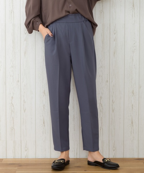 SpRay(スプレイ)の「ツイルテーパードパンツ(その他パンツ・レディース・ブラック/ブラウン/ベージュ/モカ/ブルー/ネイビー・MEDIUM/LARGE/X-LARGE)」の6枚目の写真