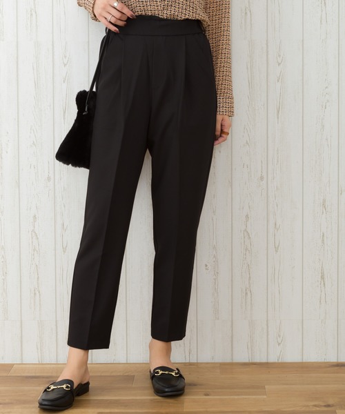 SpRay(スプレイ)の「ツイルテーパードパンツ(その他パンツ・レディース・ブラック/ブラウン/ベージュ/モカ/ブルー/ネイビー・MEDIUM/LARGE/X-LARGE)」の2枚目の写真